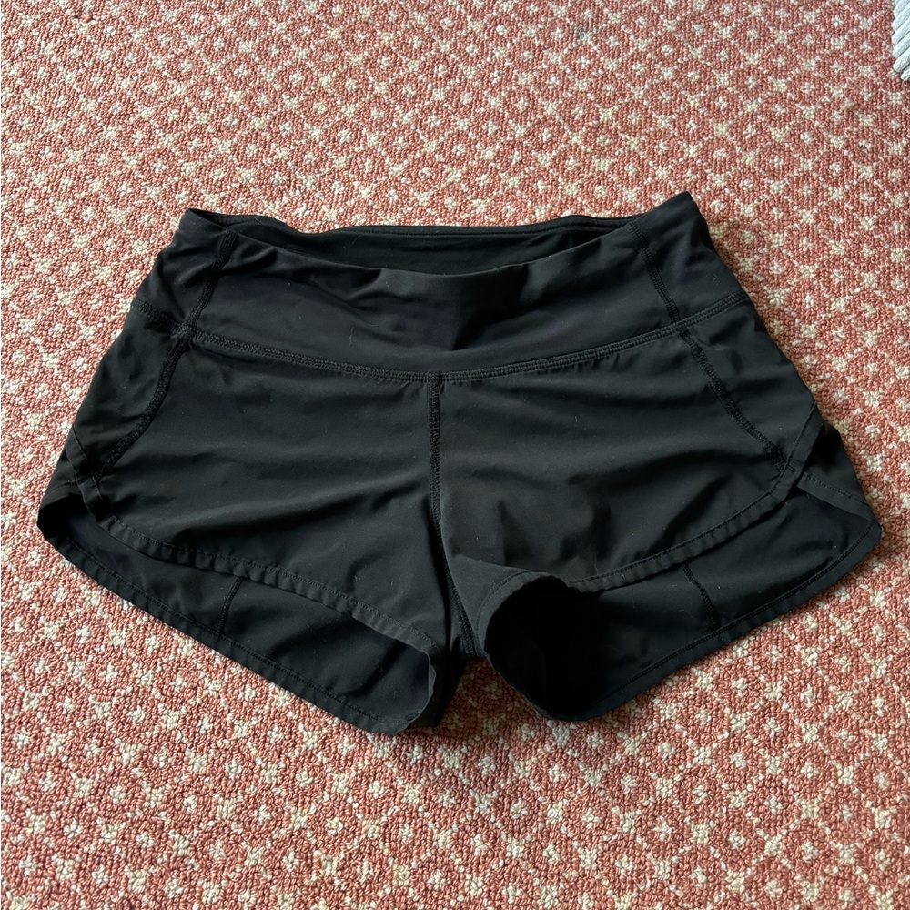 Lululemon black shorts
